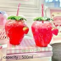 ราคา ขวดน้ำ/แก้วหลอด 500 มล. ลายผลไม้ฤดูร้อนสุดน่ารัก (สตรอว์เบอร์รี/สับปะรด/แตงโม) สำหรับดื่มนมและกาแฟ ใช้ในบ้าน เหมาะสำหรับเครื่องดื่มคั้นคละชนิด (1734501838720567284)