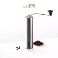 ราคา [จัดส่งทันที] Stainless Steel Manual Coffee Grinder Hand Coffee Grinder Manual Coffee Grinder for Grinding Coffee Beans Coffee Shop Equipment Stainless Steel Hand Coffee Grinder Mindcoffee (1734529683