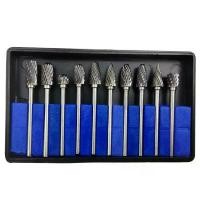 ราคา จัดส่งทันที. 10Pcs Tungsten Carbide Bits Set Carbide Bits Milling Bits Mechanic's Equipment Hand Tools Milling Bit Set Tungsten Carbide Grinding Bit Set Quantity (1734507671685728184)