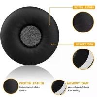 ราคา WHXB700 Ear Pads, Replacement Memory Foam & Protein Leather Cushion Pad Covers for Sony WH-XB700 Wireless Extra Bass Bluetooth On-Ear Headphones Only (1733976224198788638)