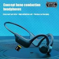 ราคา VITOG Bone Conduction Headphones Wireless Sports Earphone Bluetooth-Compatible Headset Hands-free Nosice Cancelling Earbuds With Microphone For Running vivo sony samsung (1734455172626089630)