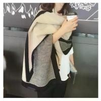 ราคา ผ้าพันคอผ้าคลุมไหล่ผ้าขนสัตว์สไตล์เกาหลี Cashmere scarf ผ้าพันคอ ผ้ากันหนาว ผ้าคลุมไหล่ แคชเมียร์ สีพื้น บาง (1734677059370976455)