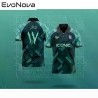 ราคา เสื้อทีมโปโลคอปกผู้ชาย, เสื้อเจอร์ซีย์ "Iconic", ลายเรขาคณิตสีฟ้าและสีเขียว, ข้อความภาษาอาหรับที่ปรับแต่งได้ "Shaker" และตัวเลข "IV", เสื้อเชิ้ตลำลองกีฬา (1732707888358000242)