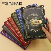 ราคา Cross-Border Exclusive A5 Retro Password Notebook with Lock, Creative Diary, Student Journal, Stationery Notebook (1733231522229749463)