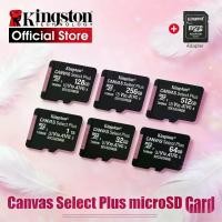 ราคา Kingston แซนดิส ของแท้ เมมโมรี่การ์ด จัดส่งจากไทย UHS-I 128GB ขายดี อ่านเร็ว Class10 Kingston Full HD MicroSD คอม usb in the wall ไอยู รี เฟล็กซ์ flash drive แพลตฟอร์มสีดํา โปเทค (1734264967287441111)