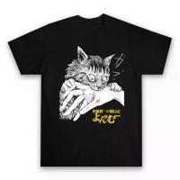 ราคา Aftereight.id - KAOS อนิเมะมังงะ JUNJI ITO'S CAT DIARY YON AND MU | เสื้อยืด ลายjkynvxvmpe (1734644792294868981)