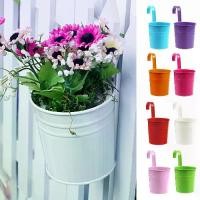 ราคา กระถางดอกไม้โลหะเหล็กสำหรับสวน พร้อมตะขอแขวนผนัง ตะกร้าสังกะสี ถังน้ำ และกระถางต้นสมุนไพร (1734264252995438370)