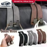 ราคา Car Back Seat Hooks Suede Metal Headrest Hanging Holder Storage Hanger Interior Accessories (1734120889820677336)