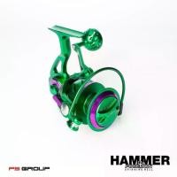 ราคา รอก Poseidon Hammer สีใหม่ 40 (เทียบเท่าเบอร์ 4000) 60 6000)รอกสปินนิ่งกันน้ำ 100% ดีไซน์สวย คุณภาพดี (1733407801367234452)