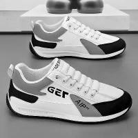ราคา Leather covered pedal shoes breathable men's casual versatile sports sneakers สตั้ด ไร้ เชือก รองเท้า บอล สตั๊ดมือสอง รองเท้าบาส ของ แท้ askeeper สตั๊ดแท้มือ2 สตั๊ด สายสปีด บาส ร (1734435912652654047)