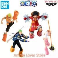 ราคา ของแท้จาก Bandai วันพีซ ชุดสะสม BATTLE RECORD ฟิกเกอร์อนิเมะ ลูฟี่ โซโล ซันจิ นามิ ของเล่นสะสม โมเดลตกแต่ง (1734643123579421874)