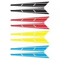 ราคา Racing Sports Stripe Car Vinyl Stickers Auto Hood Bonnet Cover Decals (1734412454198216446)