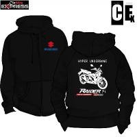 ราคา 2 Suzuki Raider R150 Fi Vinyl Class ปรับแต่งเสื้อผ้า Express Hoddie Jacket (1734306582310585746)