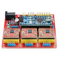 ราคา CNC Shield V4 Engraving Machine Board + A4988 Stepper Motor Driver 3 ชิ้น พร้อม Arduino Nano (1730250961606904137)