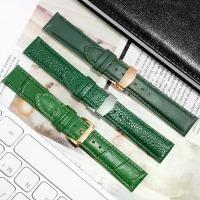 ราคา สายนาฬิกาหนังแท้ สีเขียว เปลี่ยน Seiko No. 5 Rolex สีเขียว Submariner สายบริสตัน (1730113595741014484)