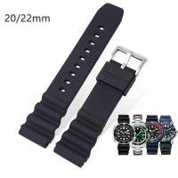 ราคา สายนาฬิกาข้อมือซิลิโคน กันน้ํา 20 มม. 22 มม. สําหรับ Seiko SKX007 SRP777J1 Citizen COD (1732781479587644838)