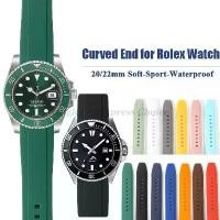 ราคา สายนาฬิกายาง คุณภาพสูง 20 มม. และ 22 มม. สร้อยข้อมือสำหรับ Seiko, Omega, Moonswatch, Rolex และ Tudor นาฬิกา สายรัดปลายโค้ง (1732679940423648385)