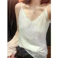 ราคา เสื้อกล้ามลูกไม้ทรงหลวมสำหรับผู้หญิงไซส์ใหญ่ 300 จิน เสื้อกล้ามปักลายลำลองสำหรับฤดูร้อนสำหรับผู้หญิงไซส์ใหญ่ (1734705246172840961)