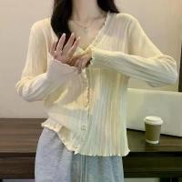 ราคา 300 จิน เสื้อผ้าผู้หญิงไซส์ใหญ่ ดีไซน์ระบายแขนยาว เสื้อยืดสไตล์ใหม่ฤดูใบไม้ร่วง เสื้อชั้นในสำหรับคนอ้วน เสื้อคอวี (1733785777348904274)