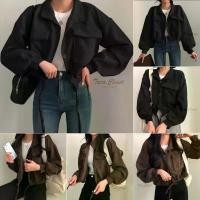 ราคา LF003 TARA Crop เสื้อครอป แขนยาว กระเป๋าคู่ มีเชือกรูดผูกเอว มีลูกเล่นเพิ่มความชิค ผ้าลูกฟูก ทรงน่ารัก ใส่สบาย ดีเทลเก๋ๆ เฟียส ลูกไม้ ใย บวบ หรูดูแพง เสื้อชีฟอง คอสีป้ายสมอค (1734379154474173727)