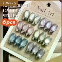 ราคา [COD] [Tiktok]Xeijayi ยาทาเล็บ สีทาเล็บเจล ยาทาเล็บเจล สีแคทอาย สีลูกแก้วแคทอาย สีทาเล็บ สีเจลแคทอาย 6 สี (1732246769933124739)