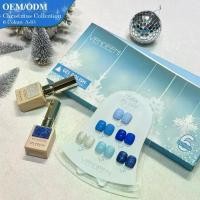 ราคา VENDEENI เซตสีเจลคริสต์มาส โทนสีฟ้า 6 สี A-01 Christmas Gel Set ยาทาเล็บเจล แถมชาร์ต - NT nail (1734222042692813902)