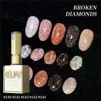 ราคา ยาทาเล็บกลิตเตอร์แฟลช XEIJAYI สีเจล ยาทาเล็บเจล กลิตเตอร์ เลเซอร์กระพริบ, สีทาเล็บสีพาสเทล, เพชรแตก, สำหรับร้านทำเล็บ, ไวท์เทนนิ่ง, แช่, ยาทาเล็บ UV (1732245194842803160)