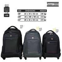 ราคา SAINT+2009 กระเป๋าเป้แบบมีล้อลาก 4ล้อลากได้360องศา 18นิ้ว-20นิ้ว-22นิ้ว ใส่โน้ตบุคแลปทอป กระเป๋านักเรียนล้อลาก (1732865133356025444)
