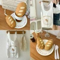ราคา ขายร้อน พร้อมส่งถุงผ้า ถุงใส่ของแบบพกพา กระเป๋าขนมปังบาแก็ต baguette foldable bag ถุงลดโลกร้อน ขนมปังฝรั่งเศส 04058 (1734200595210536109)