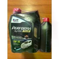 ราคา Semi-Synthetic Gasoline Engine Oil, Ptt. Performa Syntec Plus 5W-30 Ptt Performa Syntec Plus Evotec 5W-30 4 L or 4+1L New Package (1734484920402151391)