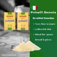 ราคา มีบริการเก็บปลายทาง COD แป้งเซโมลา Polselli SEMOLA (แป้งเซโมลิน่า semolina flour) Package 1 kg. (1734317903489631857)