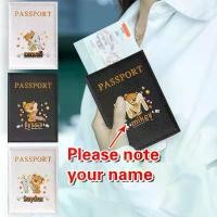 ราคา Custom Name Passport Package Pu Leather Passport Cover Credit Card Ic Travel Passport Cover บล็อกบัสเตอร์ (1734151482921027297)