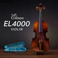 ราคา [ใส่โค้ดลด1000บ.] Elman violin EL4000 ไวโอลิน Size 1/2 1/4 3/4 4/4 พร้อมกระเป๋า คันสี และยางสน (1734337939882673584)