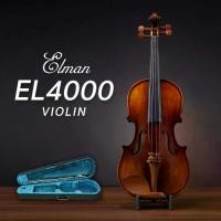 ราคา [ใส่โค้ดลด1000บ.] Elman violin EL4000 ไวโอลิน Size 1/2 1/4 3/4 4/4 พร้อมกระเป๋า คันสี และยางสน (1733775385522832892)