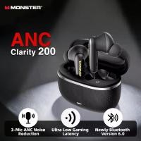 ราคา Monster Clarity 200 หูฟังอินเอียร์ บลูทูธ 6.0 ไมโครโฟนในตัว ระบบ ANC ลดเสียงรบกวนแบบแอคทีฟ ความหน่วงต่ำพิเศษ สำหรับเกมมิ่ง (1734217825782826683)
