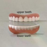 ราคา อุปกรณ์จัดฟันซิลิโคนจำลองสำหรับผู้ใหญ่ Instant Smile ใหม่, ฟันปลอมตกแต่งเพื่อความสวยงาม, ครีมฟันสีเนื้อ (1734502535342425849)