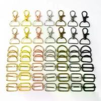 ราคา 56ชิ้นค่ะ งานฝีมือทำมือ หัวเข็มขัดโลหะ D Ring และ Slider clasp set กระเป๋าฮาร์ดแวร์ ตัวล็อคแบบหมุน ตะขอก้ามปูก้ามปู ทำเอง การทำเครื่องประดับ พวงกุญแจคลิปตะขอ สำหรับกระเป๋าเข็มขัด (1734182478669514533)