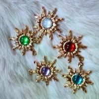 ราคา 10ชิ้นค่ะ อเนกประสงค์อเนกประสงค์ สไตล์บาร็อค เครื่องรางดวงอาทิตย์อัญมณี งานฝีมือดีไอวาย สปาร์กลิง อุปกรณ์เครื่องประดับอัญมณี เงางาม มีเสน่ห์มีเสน่ห์ จี้หินอัญมณี การทำเครื่องประดับ (173354342870532233