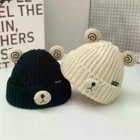 ราคา 2025 Baby Wool Cap Autumn and Winter Cute Bear Baby Warm Hat Winter 1-3 Years Old Men and Women Children's Beanie Cap Super Cute (1733473346338194621)