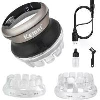 ราคา Kemei ปัตตาเลี่ยนไร้สาย โกนหนวด ตัดผม ขนาดพอดีมือ แม็ก hair trimmer clipper cutting machine บัตตาเลี่ยน บราซิล เลี่ยน คิก ปัตตาเลี่ยน (1731857857634732420)