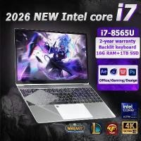 ราคา New Style Intel Core I7-8565U Laptop 15.6 Inch Gaming Laptop 16Gb Ram Ssd 1Tb Fingerprint Unlock Backlight Keyboard Gaming Laptop puter (1734569422969472345)