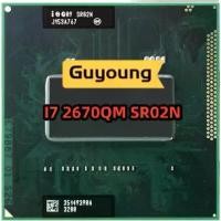 ราคา Intel Core i7-2670QM i7-2670QM SR02N 2.2 GHz สี่คอร์แปดเธรด โปรเซสเซอร์ซีพียู ขนาด 6MB กำลังไฟ 45W ซ็อกเก็ต G2 rPGA988B (1734622756459480507)