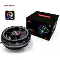 ราคา [Tiktok】 Cooling computer CPU fan for Intel AMD coolmoon UFO RGB (1734607488102598642)