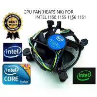 ราคา [Tiktok】 Intel CPU fan heatsink 100% genuine (CPU fan heatsink) LGA 775/1150/1151/1155/1156 (1734608993510524914)