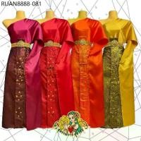 ราคา [พร้อมส่ง ชุดไทย สไบเรียบ เซต1] ชุดนางรำ ชุดนางไม้ ชุดแก้บน ชุดไทยแก้บน ✨ ผ้าถุงปัก พิกุลทอง หน้านางห้อยชายมุกทอง (1733954167502309007)