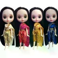 ราคา [COD] ชุดไทย ชุดตุ๊กตาบลายธ์ ชุดไทยตุ๊กตาบลายธ์ ชุดบลายธ์ ชุดไทยบลายธ์ ชุดblythe (1734391010687354194)