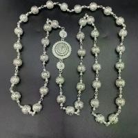 ราคา [เก็บเงินปลายทาง] Vintage Jewelry สร้อย สังวาลย์ สีเงิน ชุดไทย ลูกปัด สร้อยคอแฟชั่น ผู้ใหญ่ (1733302112448972265)