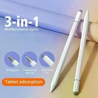 ราคา 3 in 1 Magnetic Stylus Pen Compatible with Samsung Galaxy Tab A9, A9+, S9 Fe, A8, A7, S7 Fe, S8+, S9fe Plus, S6 Lite 10.4, S9 Ultra 14.6, Drawing, Aluminum Material, Metal Tablet (1733208782107412193)