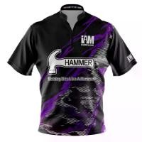 ราคา เสื้อโปโลเบสบอล Hammer DS แขนสั้น สีดำ/ม่วง ลายต่อผ้า แบบสามมิติ สำหรับผู้ชายและผู้หญิง สไตล์ลำลอง ปี 2007 HM (1734739501072680673)