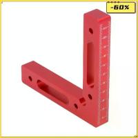 ราคา Qiangsheng Hardware 2 ชิ้น ทนทาน 4.7" x 4.7" / 120x120มม. / 12x12ซม. ฉากกั้นตำแหน่ง 90 องศา อลูมิเนียมอัลลอยด์ ชุบสีแดง ที่หนีบมุมสี่เหลี่ยม รูปตัว L งานไม้สี่เหลี่ยม สำหรับการเช (1734769496809636919)